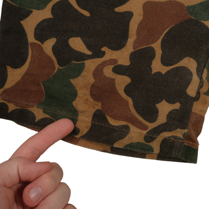 Vintage Sears Sports Center Duck Camo 2-Piece Set Medium 32x30 Frog Skin