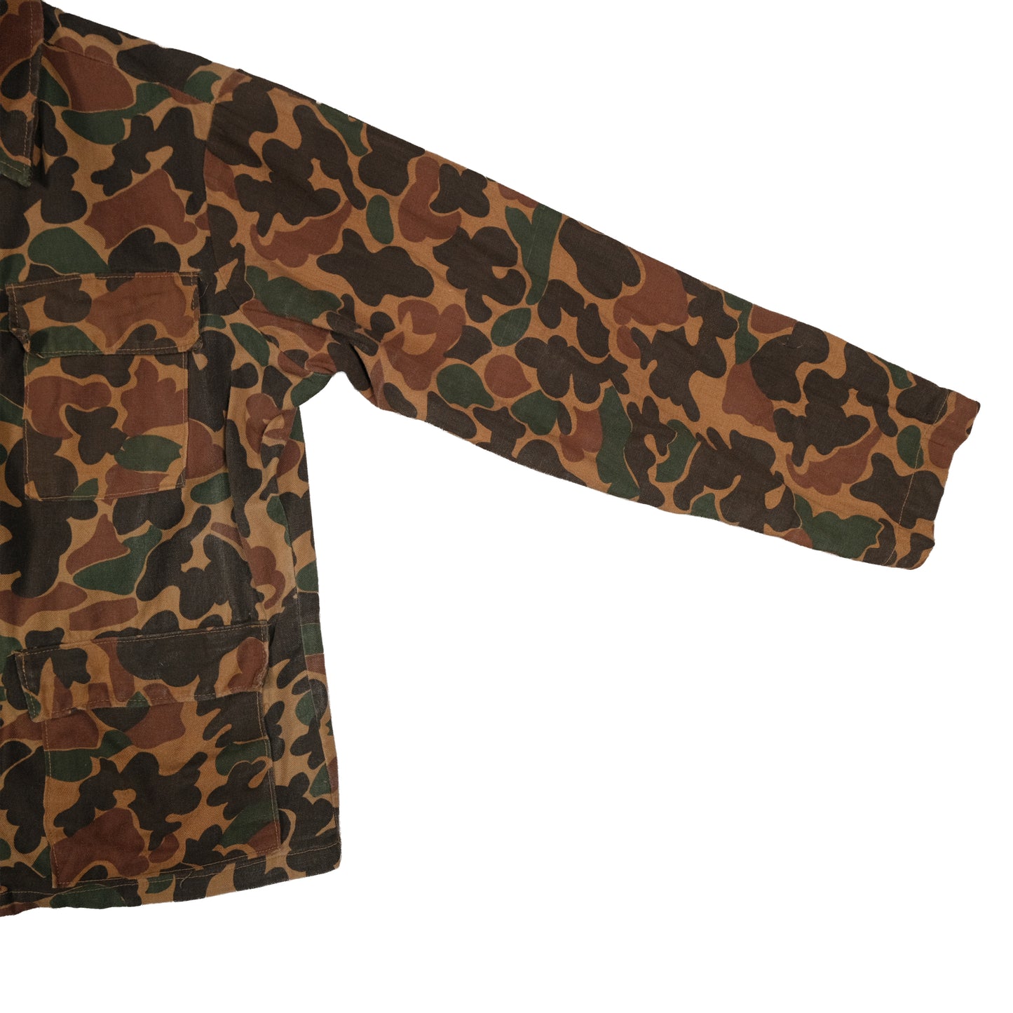 Vintage Sears Sports Center Duck Camo 2-Piece Set Medium 32x30 Frog Skin