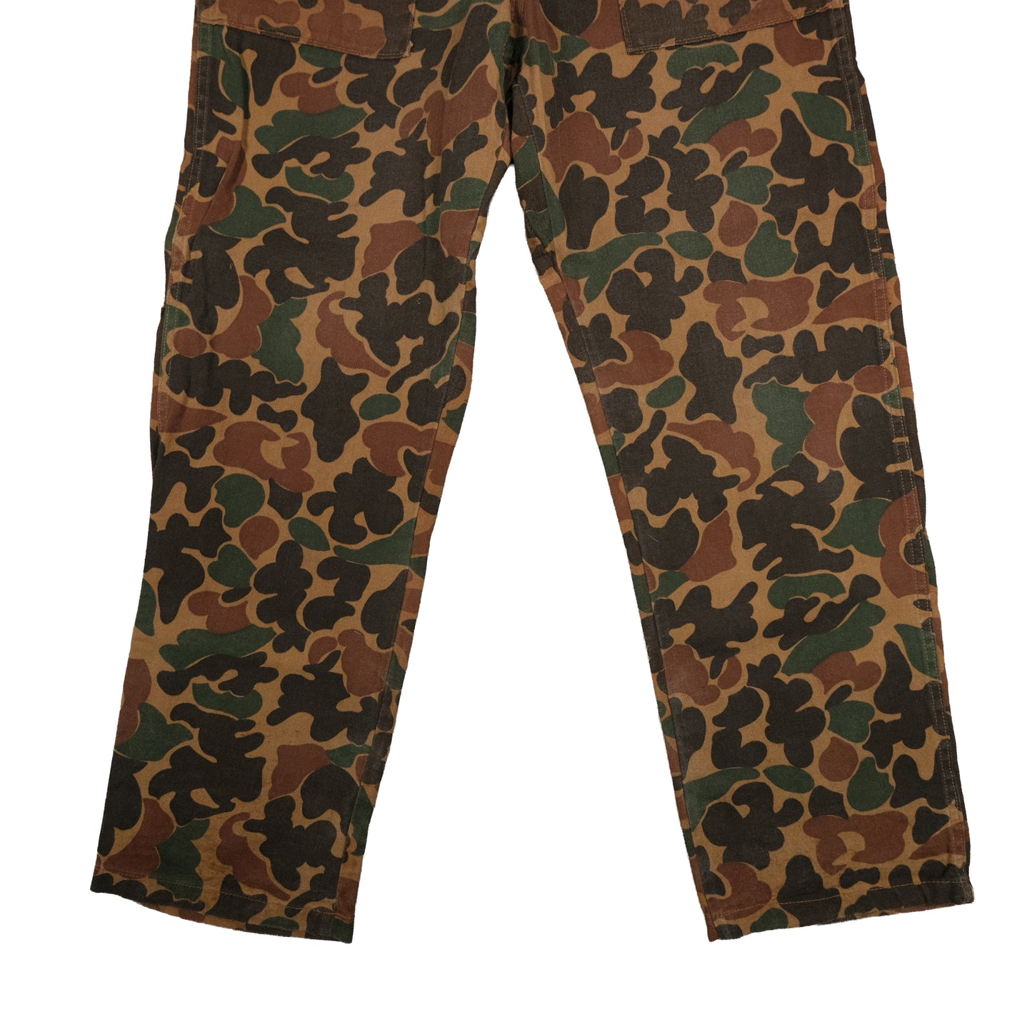 Vintage Sears Sports Center Duck Camo 2-Piece Set Medium 32x30 Frog Skin