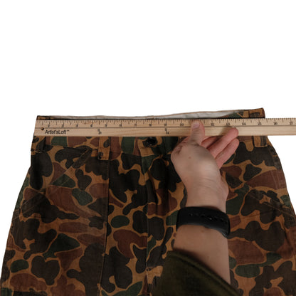 Vintage Sears Sports Center Duck Camo 2-Piece Set Medium 32x30 Frog Skin