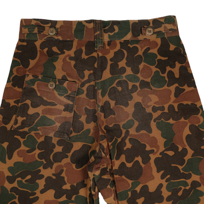 Vintage Sears Sports Center Duck Camo 2-Piece Set Medium 32x30 Frog Skin