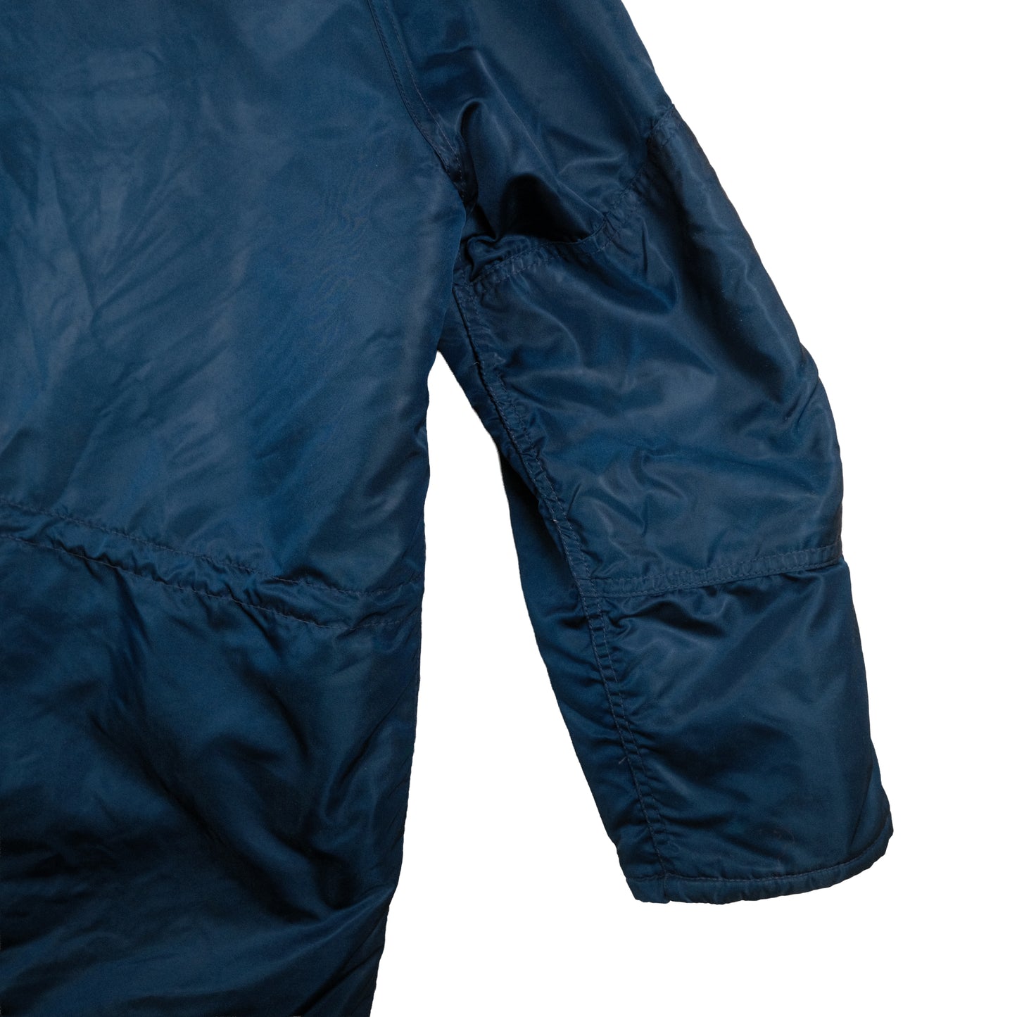 Vintage Sears Outerwear Mid Length Snorkel Parka Navy Blue Men’s Large Jacket