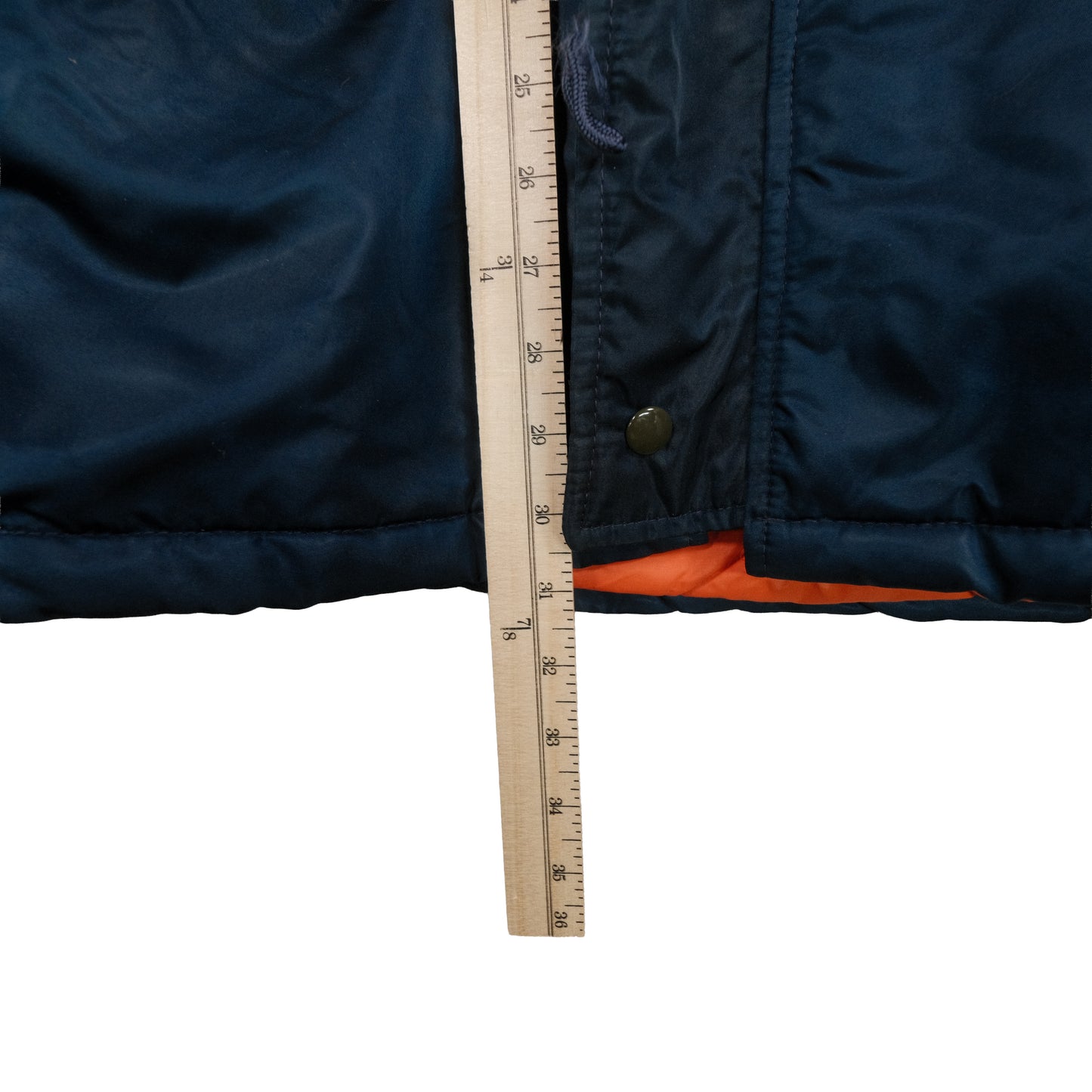 Vintage Sears Outerwear Mid Length Snorkel Parka Navy Blue Men’s Large Jacket