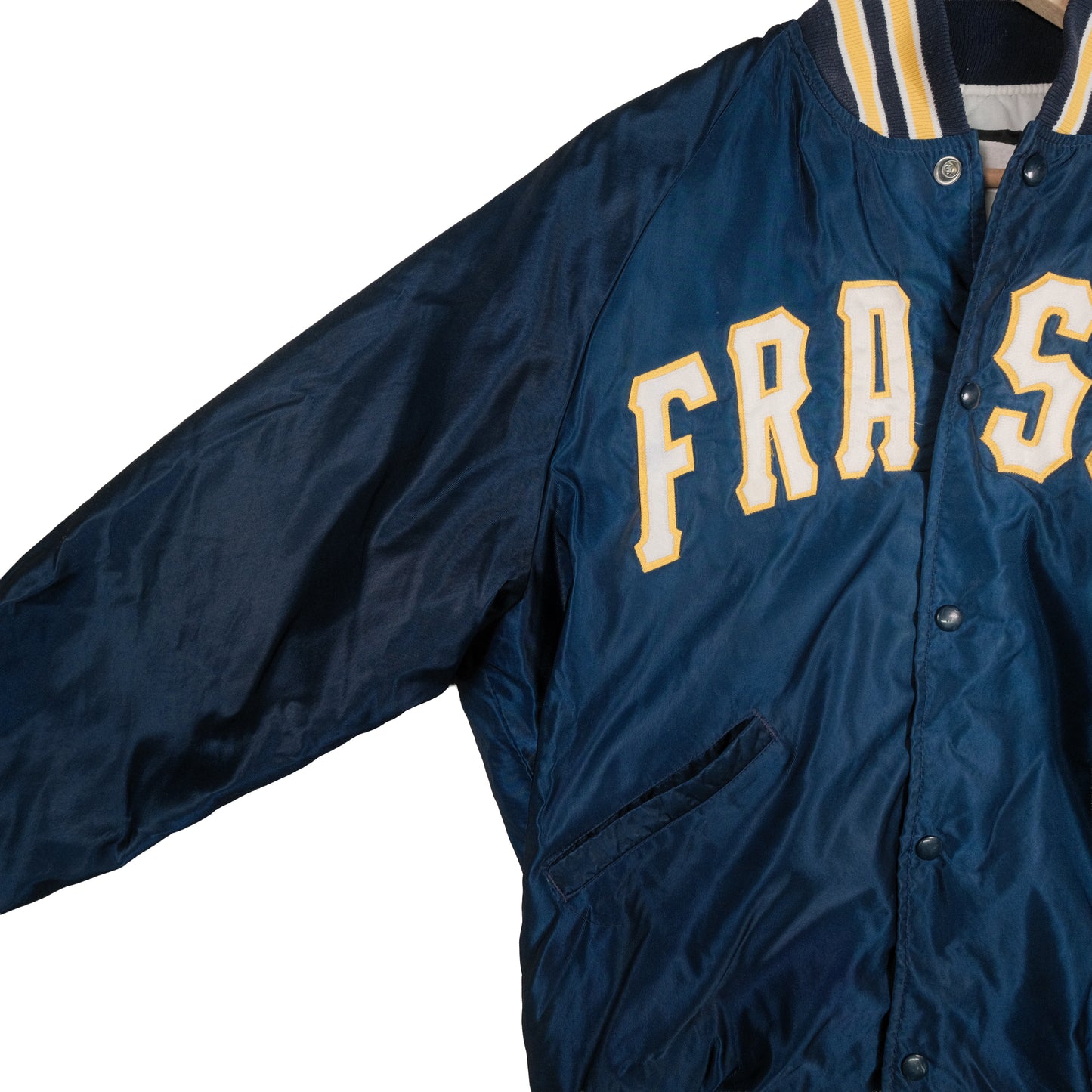 Vintage Butwin Varsity Starte Champion Jacket Fraser Blue Stain Men’s XL USA Made