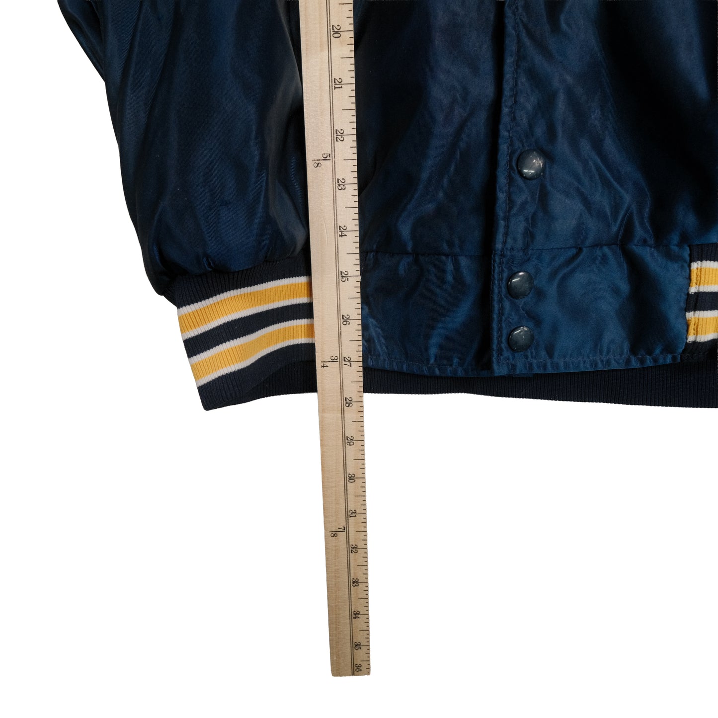 Vintage Butwin Varsity Starte Champion Jacket Fraser Blue Stain Men’s XL USA Made