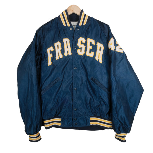 Vintage Butwin Varsity Starte Champion Jacket Fraser Blue Stain Men’s XL USA Made