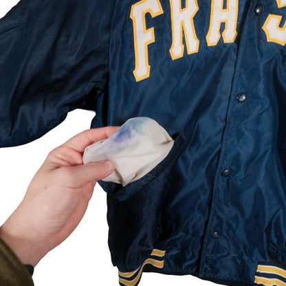 Vintage Butwin Varsity Starte Champion Jacket Fraser Blue Stain Men’s XL USA Made