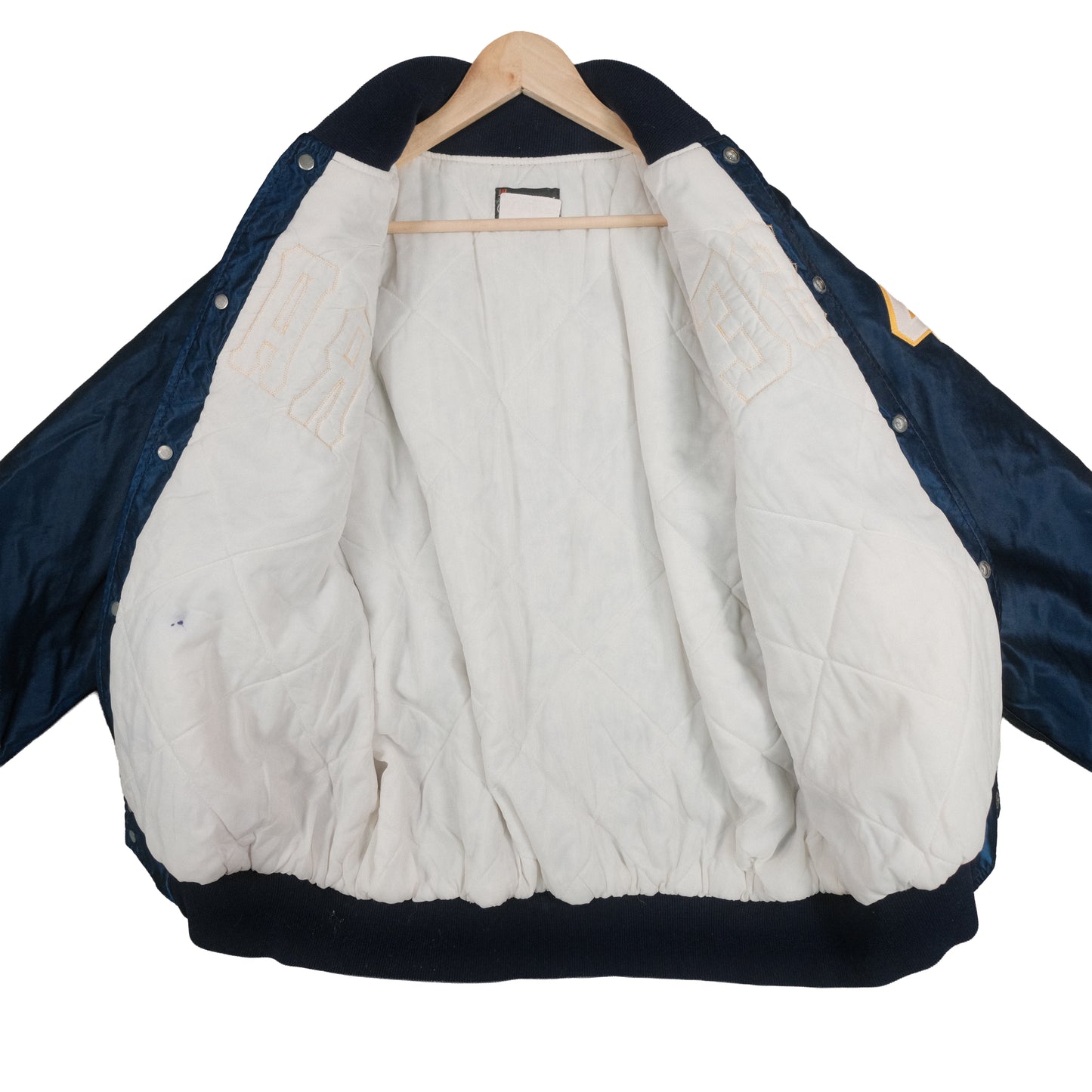 Vintage Butwin Varsity Starte Champion Jacket Fraser Blue Stain Men’s XL USA Made