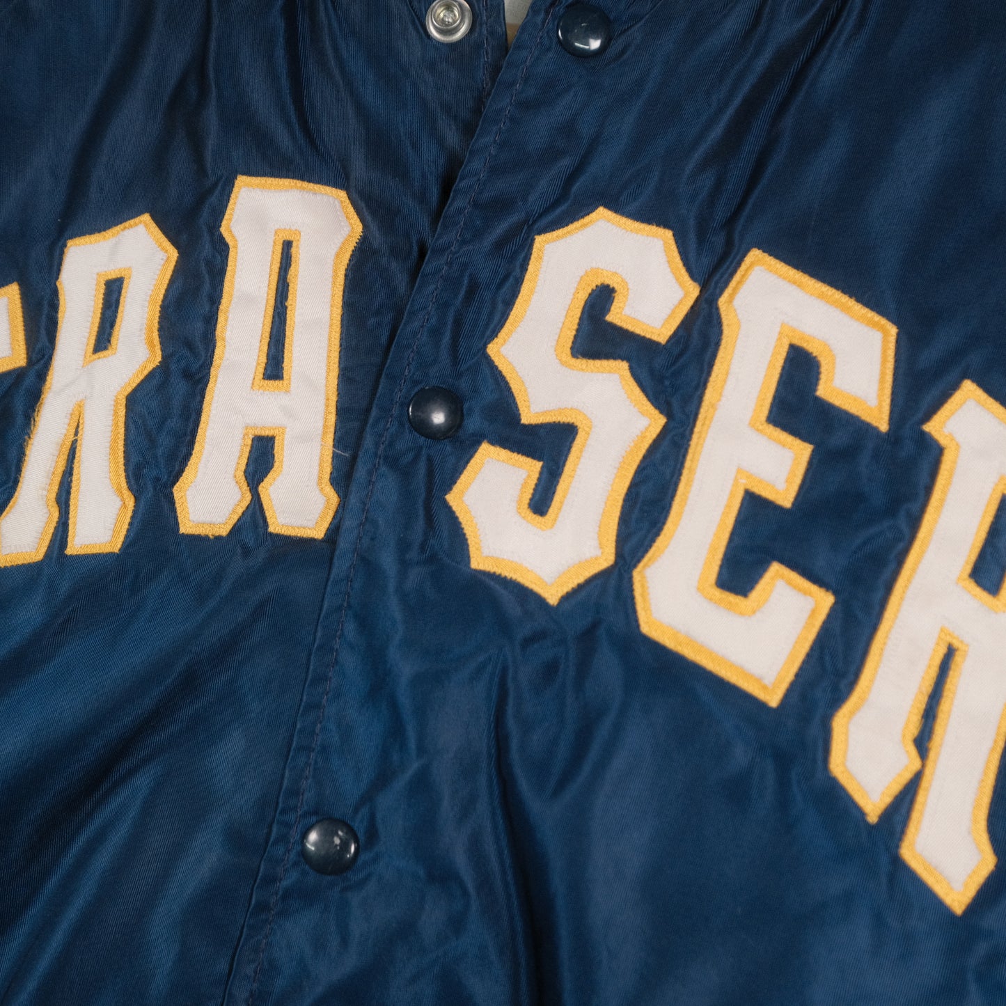 Vintage Butwin Varsity Starte Champion Jacket Fraser Blue Stain Men’s XL USA Made