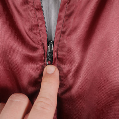 Vintage Pla-Jac By Dunbrooke Satin Jacket Maroon Men’s XL Stable Inn Grand Haven, MI